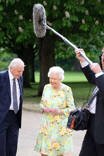 the queen and dacid attenborough