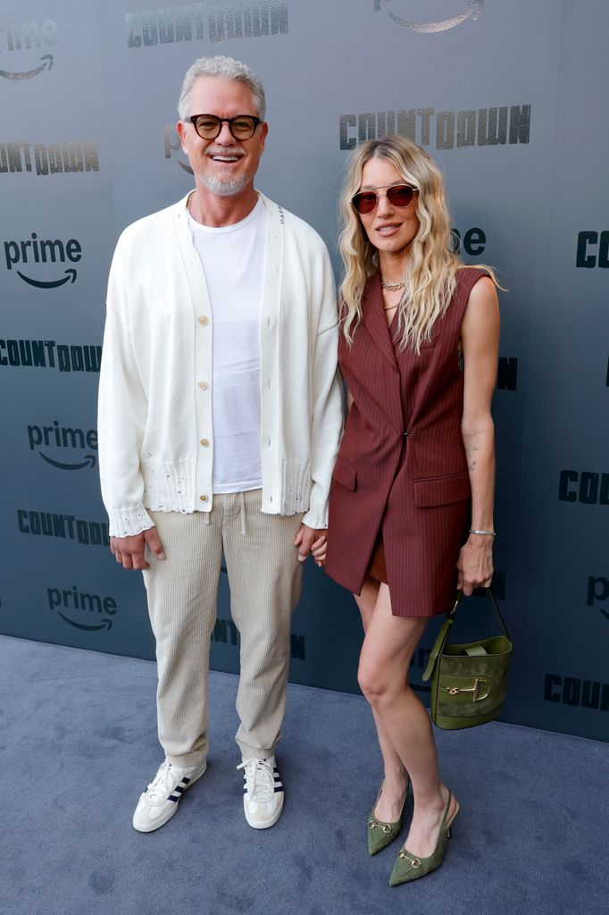 Eric Dane and Janell Shirtcliff attend the "Countdown" Premiere and After-Party on June 18, 2025 in Los Angeles, California