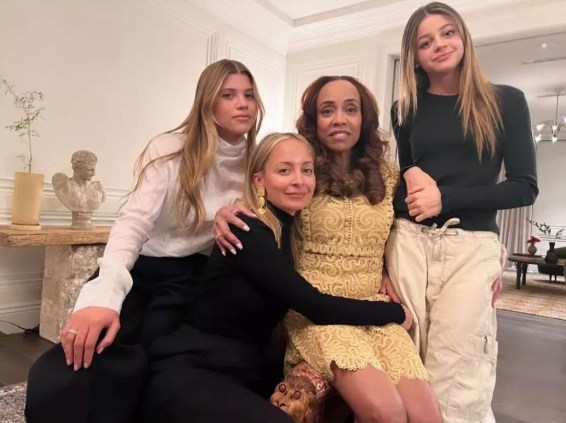 Photo shared by Nicole Richie on Mother's Day 2023 with Sofia Richie plus her daughter Harlow