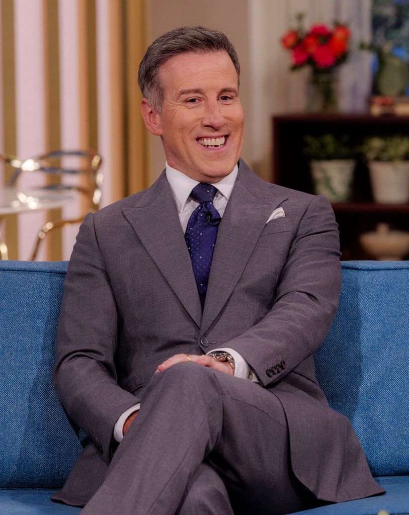 Anton du Beke smiling in a suit