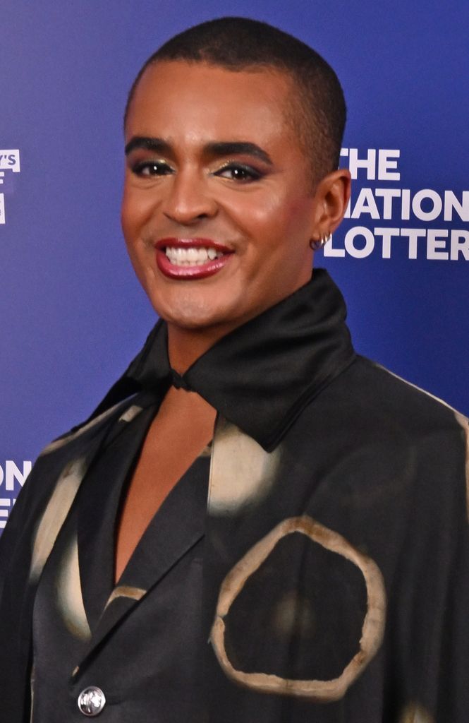 Layton Williams attends The National Lottery's Big Night Of Musicals red carpet