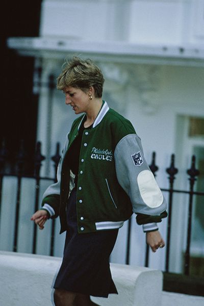 Princess Diana Varsity Jacket