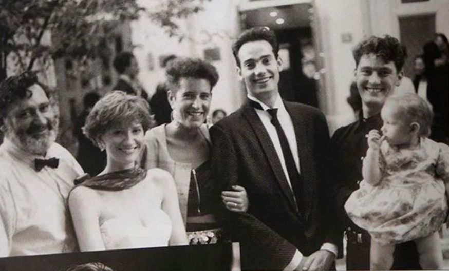 Craig and Jane on their wedding day