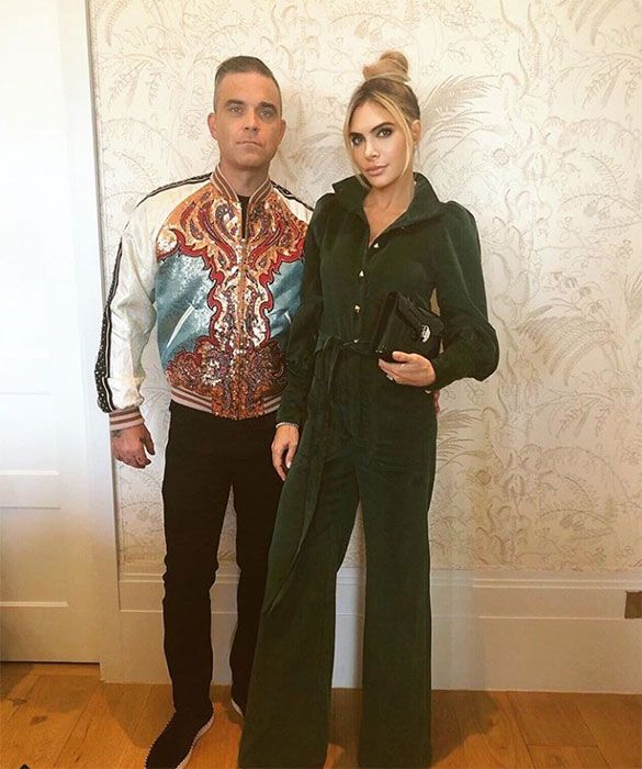 Ayda Field Robbie Williams third wedding reception