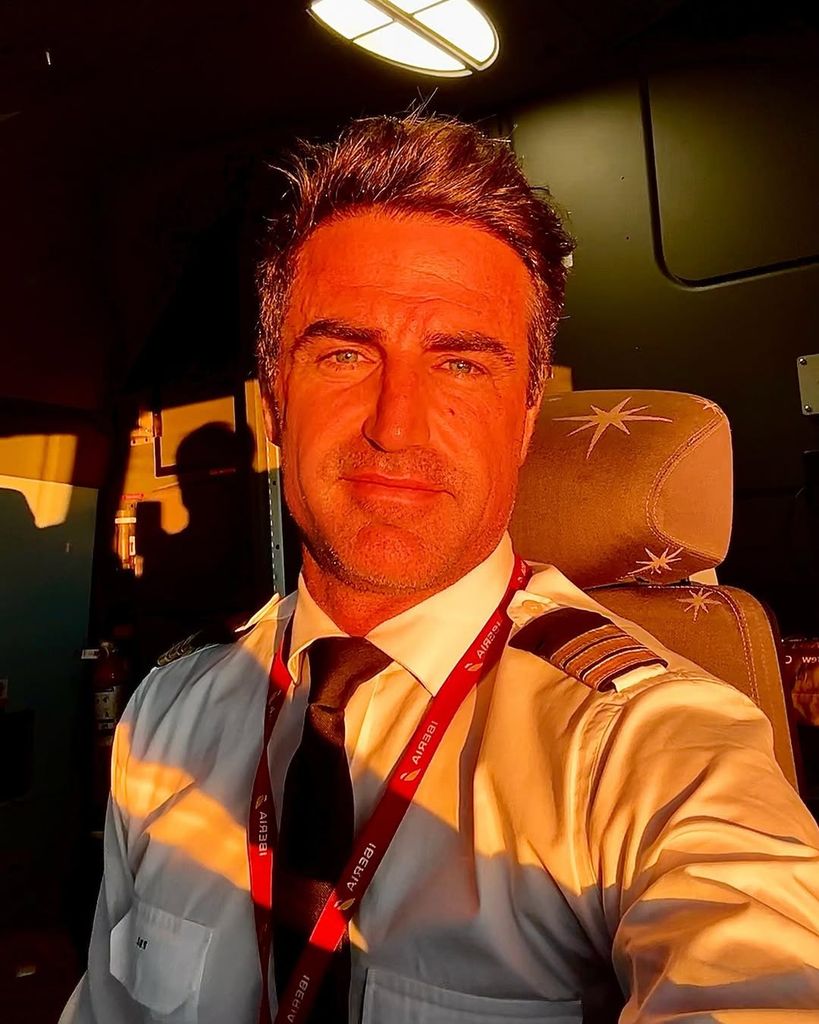 Airline pilot Perico Duran 