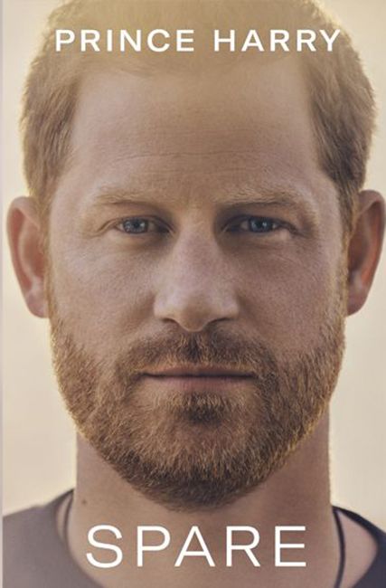 Prince Harry memoir Spare front cover
