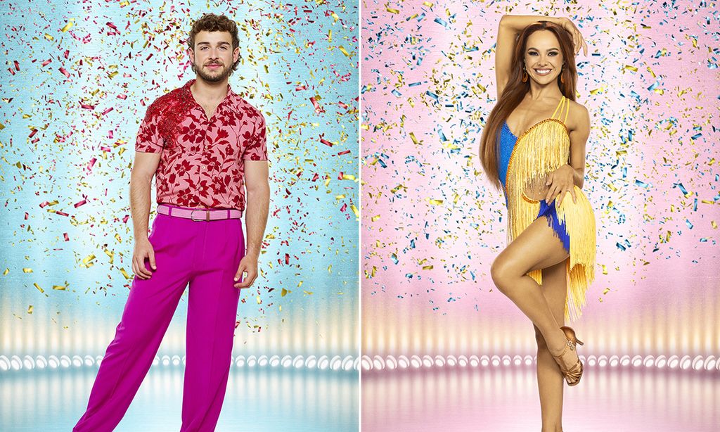 Split image of George Clarke and Alexis Carr