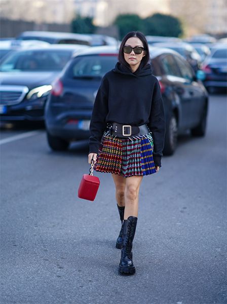 Plaid skirt outfits: 8 different ways to wear the look | HELLO!