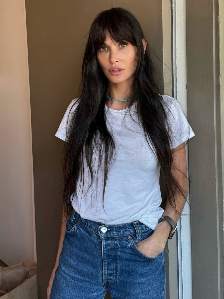 demi moore bangs