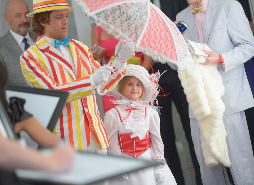 Anna Nicole Smith's daughter Dannielynn at the Kentucky Derby 