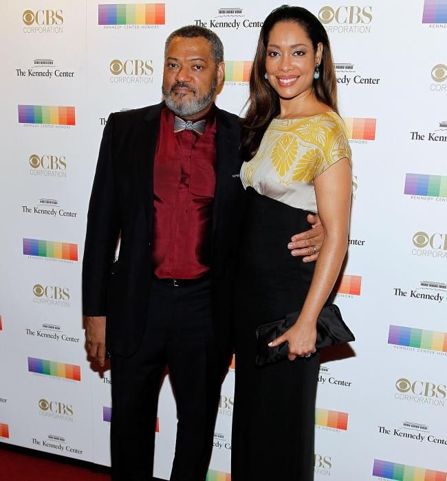 gina torres and laurence fishburne