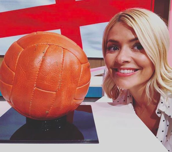 holly willoughby england world cup