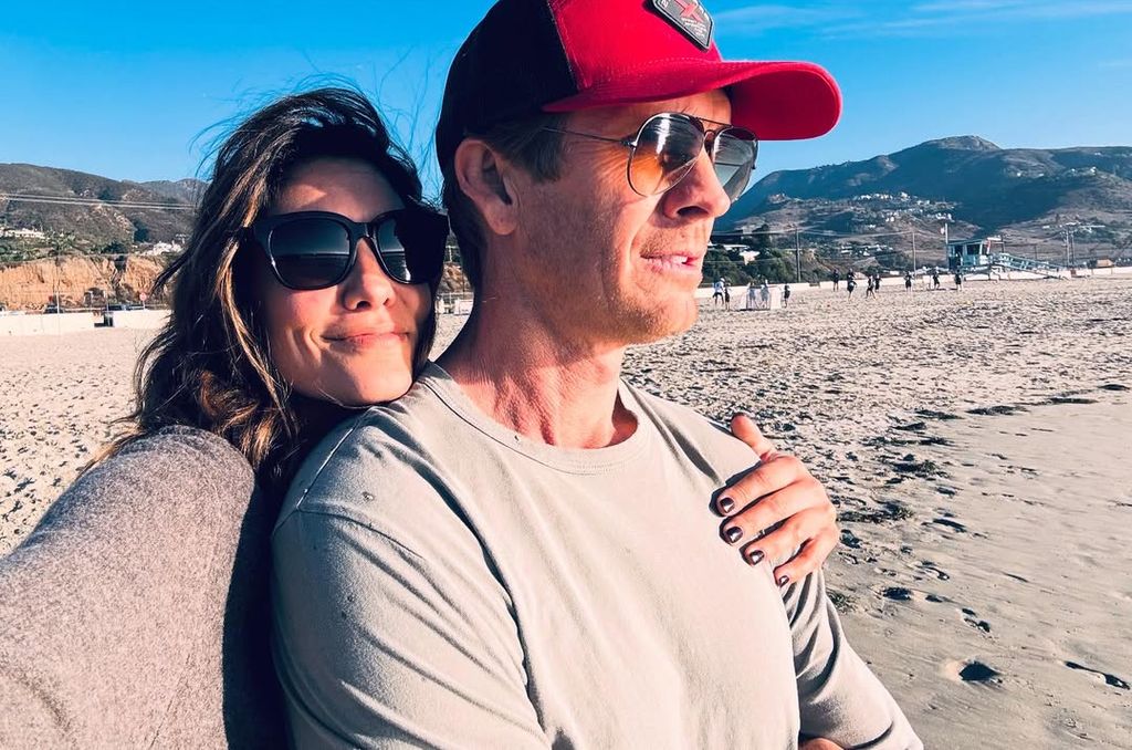 Selfie de Daniela Ruah et David Paul Olson