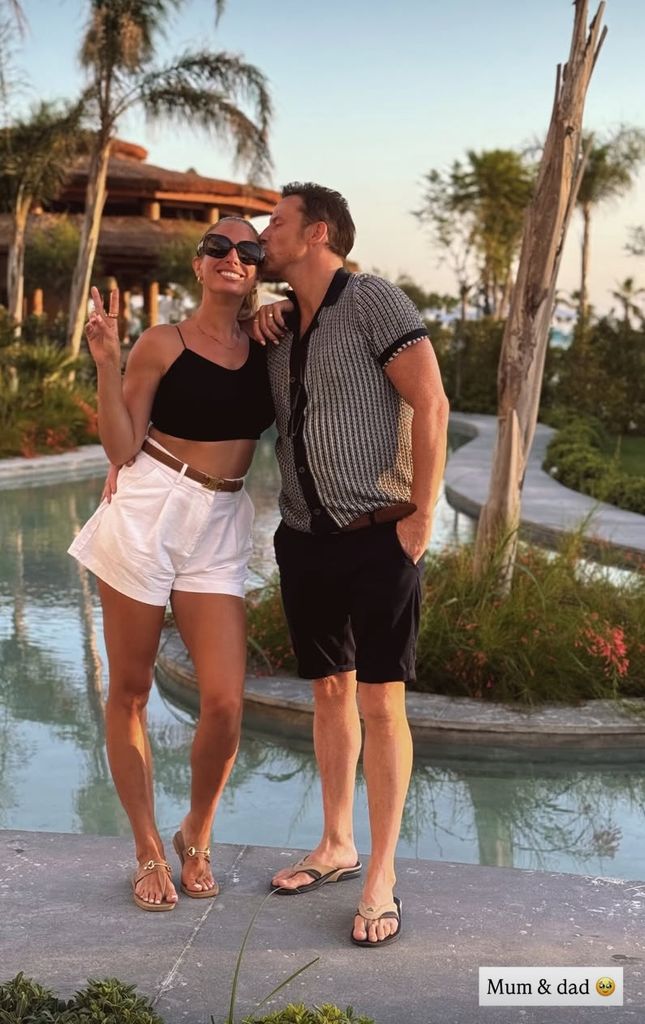 man and woman on holiday at resort