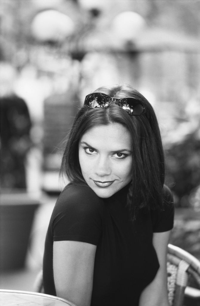 victoria beckham with sleek bob