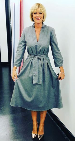 jane moore grey dress instagram