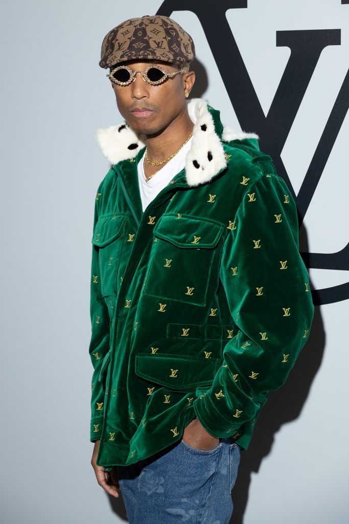 Pharrell Williams attends the Louis Vuitton Womenswear Fall Winter 2023-2024