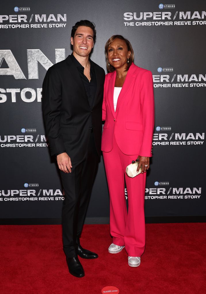 will reeve robin roberts super/man the christopher reeve story premiere nyc