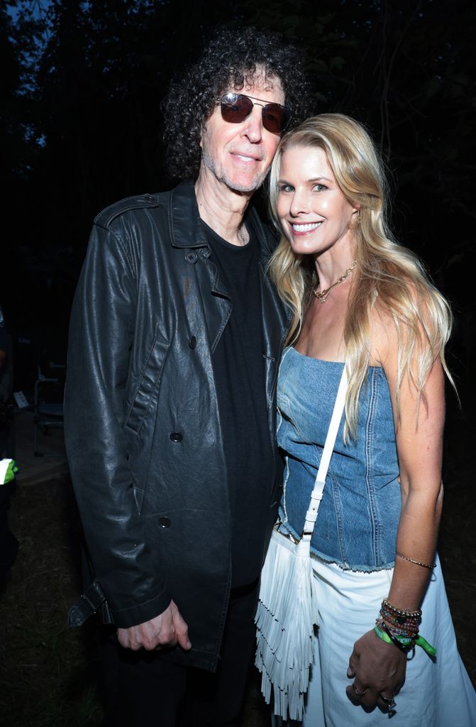 Howard Stern and Beth Stern attend the launch of the Maximum Metallica channel on SiriusXM at Stephen Talkhouse on August 28, 2025 in Amagansett, New York.