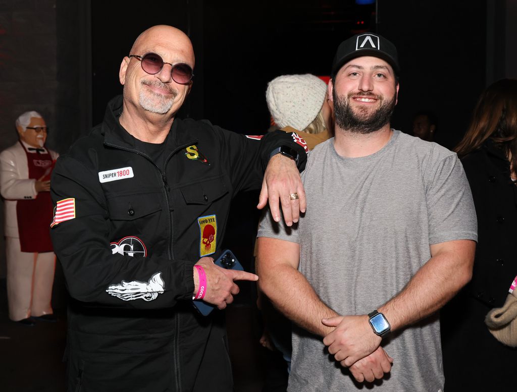 photo of howie mandel and son alex