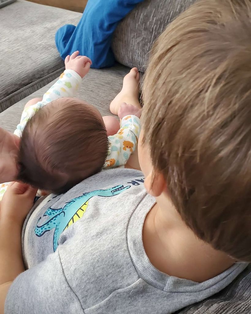 Danielle Fishel and Jensen Karp welcomed their second son, Keaton, in 2021