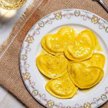   La Tua Pasta’s heart-shaped filled pasta for Valentine’s Day