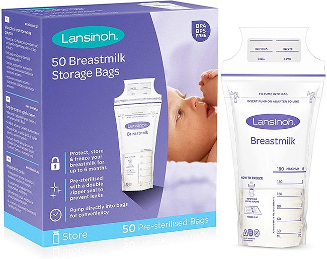 Lansinoh breast milk storage bags
