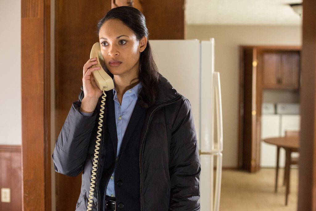 Cynthia Addai-Robinson in a scene from The Accountant