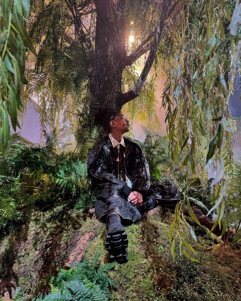 Willow Smith appears in Shanghai for the debut of her new collection with Moncler Genius, shared on Instagram