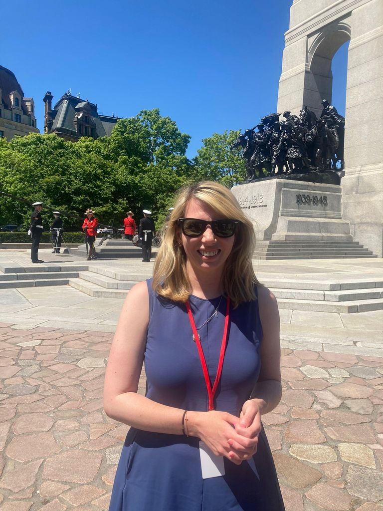 Danielle Stacey in Canada