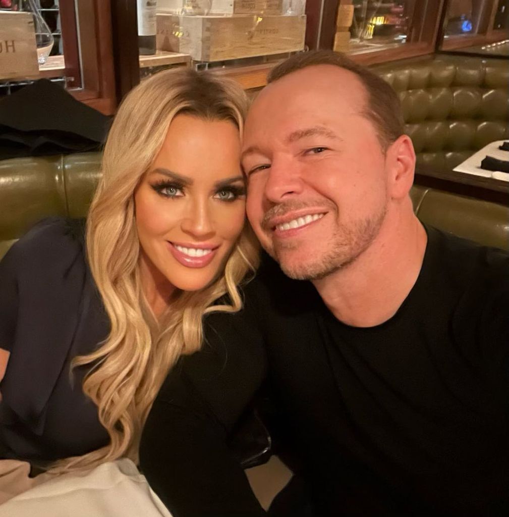 Donnie Wahlberg and Jenny McCarthy on a date night