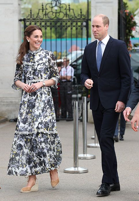 kate middleton and william at chelsea flower show