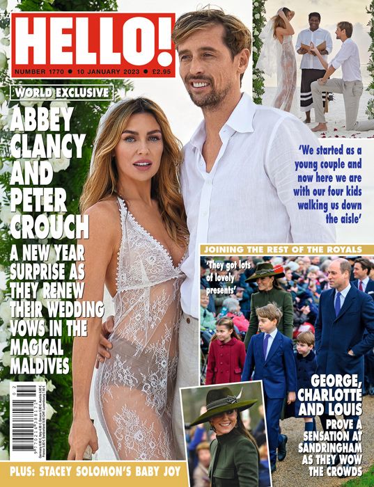 Beachy bride Abbey Clancy and Peter Crouch's private island wedding –  exclusive album