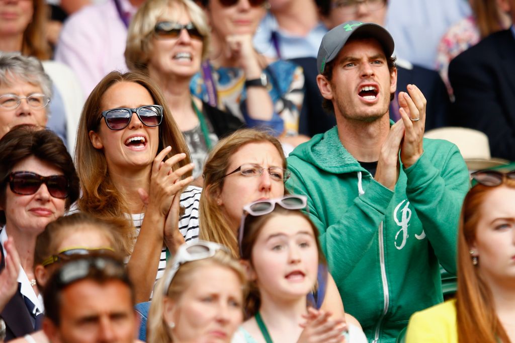 Kim and Andy Murray share a love of tennis