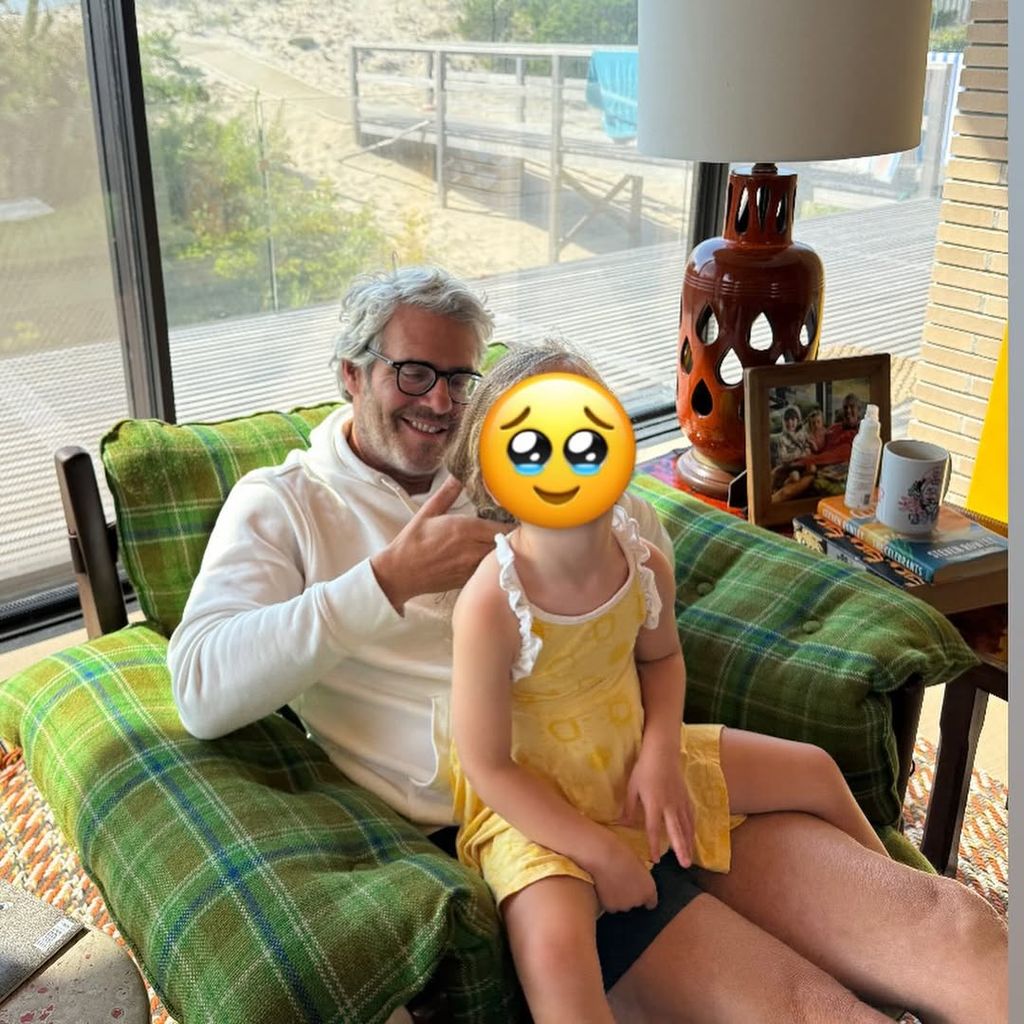 Andy Cohen and his daughter Lucy