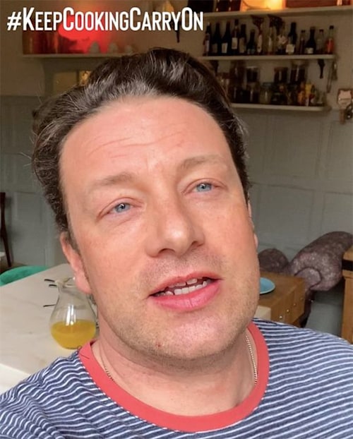 Jamie Oliver films new Channel 4 show from his larder at £6million
