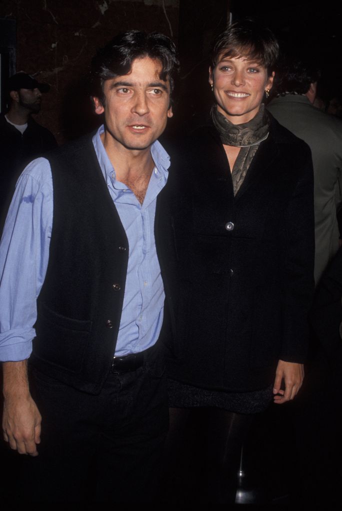 Carey Lowell with her second ex-husband, Griffin Dunne