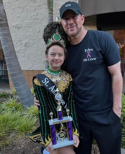 The proud dad celebrated his daughter's win on Instagram