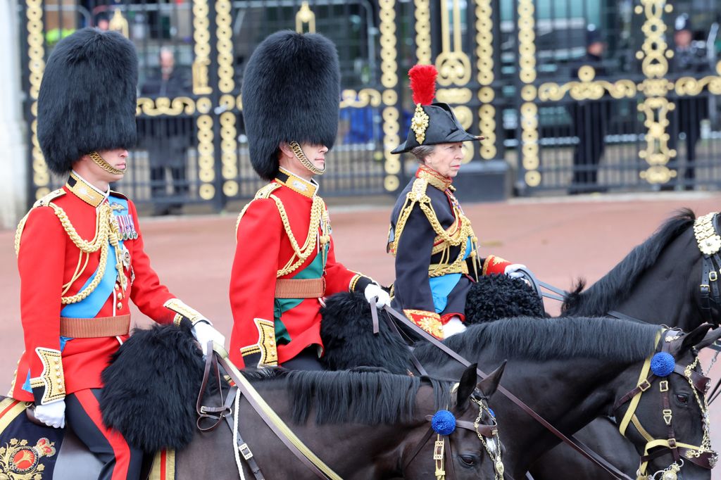 princess anne trooping the colour 2024