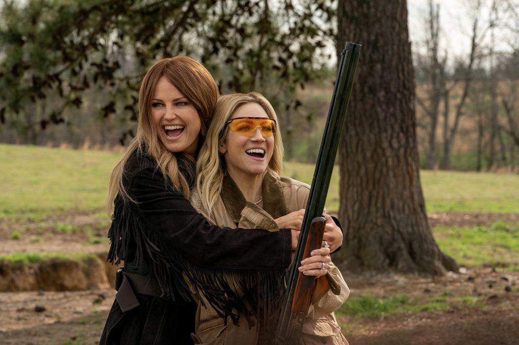 Brittany Snow and Malin Åkerman in The Hunting Wives