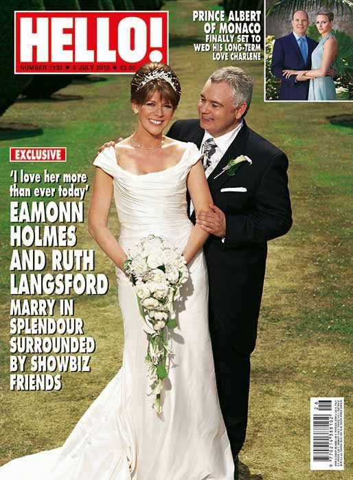 Ruth Langsford Eamonn Holmes wedding hello cover