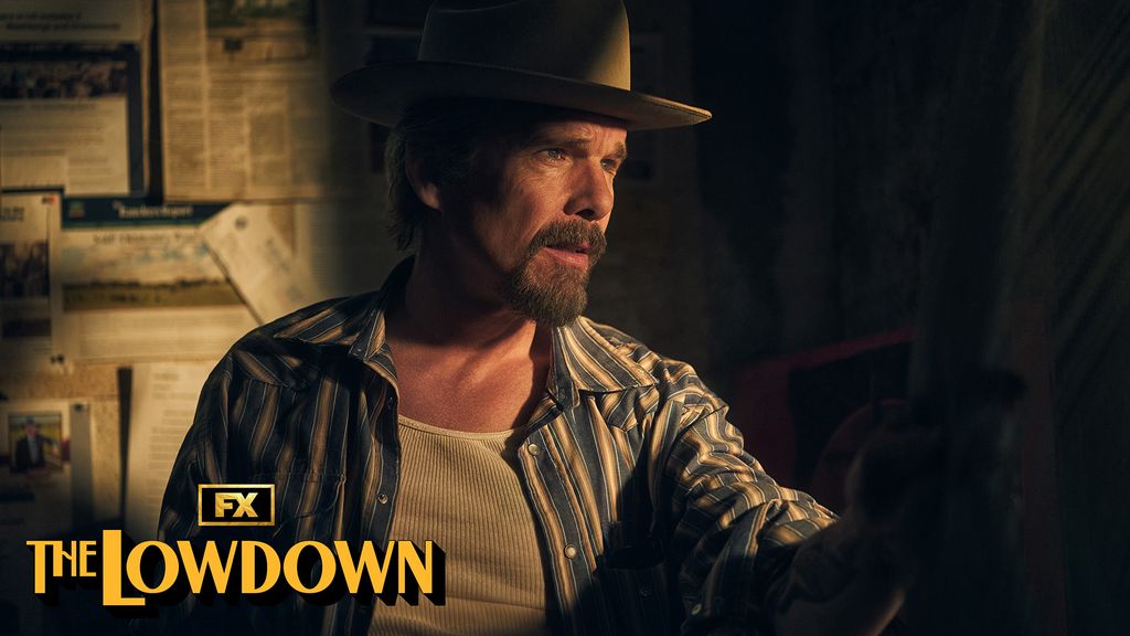 Ethan Hawke in The Lowdown poster