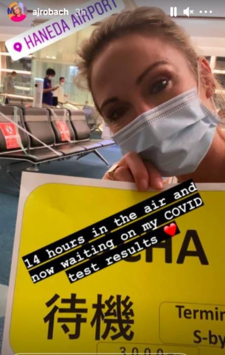 gma amy robach health update airport