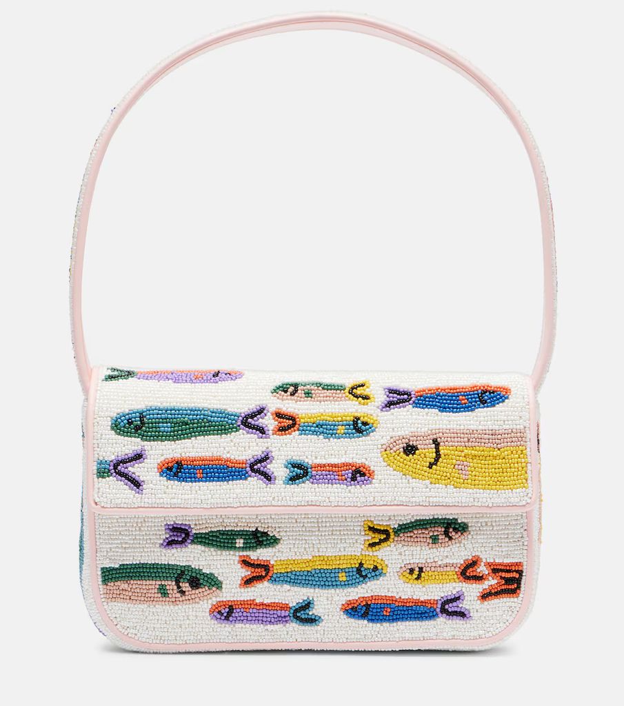 Tommy beaded shoulder bag