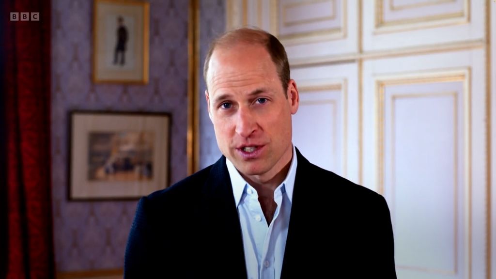 Prince William special TV BAFTAs 2024 video appearance