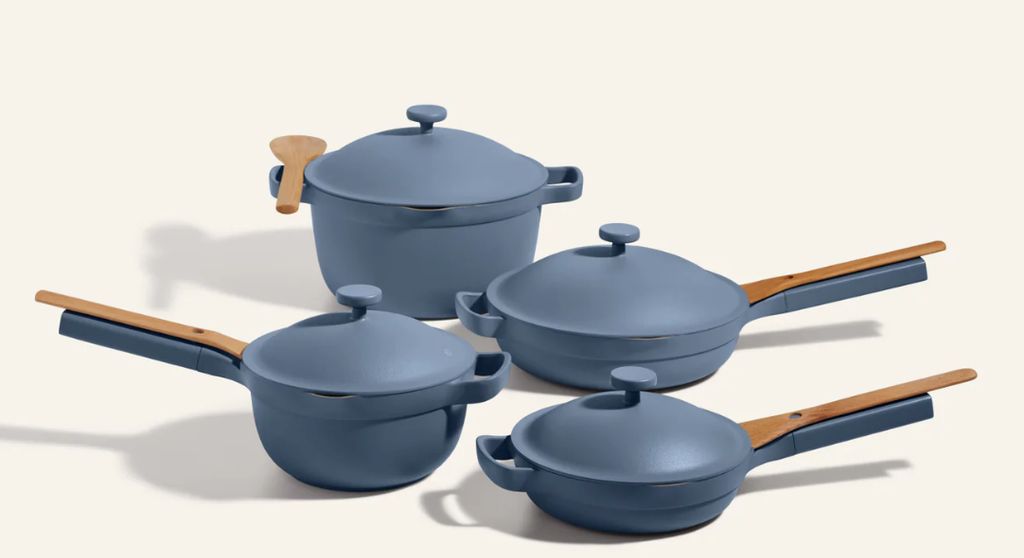 A 4-piece Always Pan and Perfect Pot set