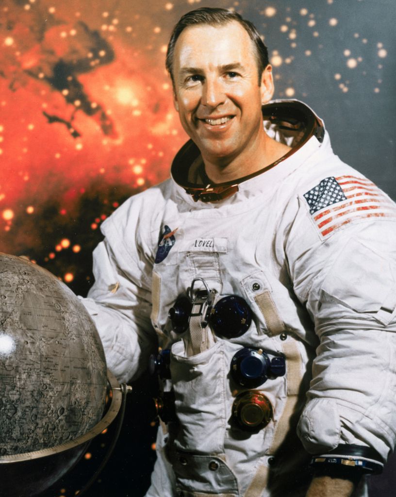 Jim Lovell commanded Apollo 13
