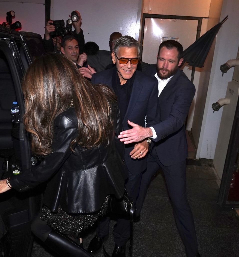   George Clooney and Amal Clooney were seen enjoying an evening out in Paris.
