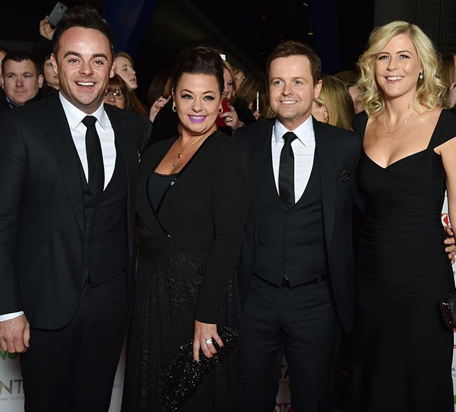 ant and dec with wives