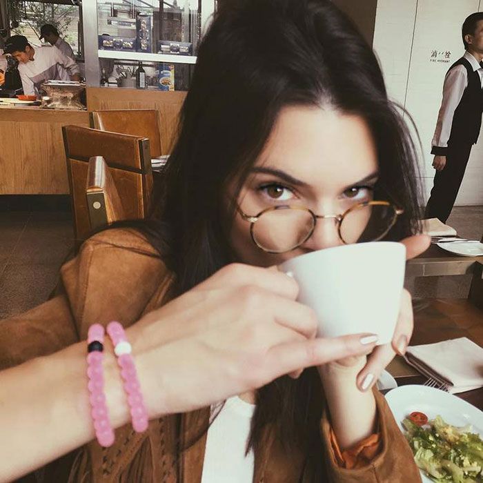 Kendall Jenner swears by drinking 12 cups of tea a day for her body